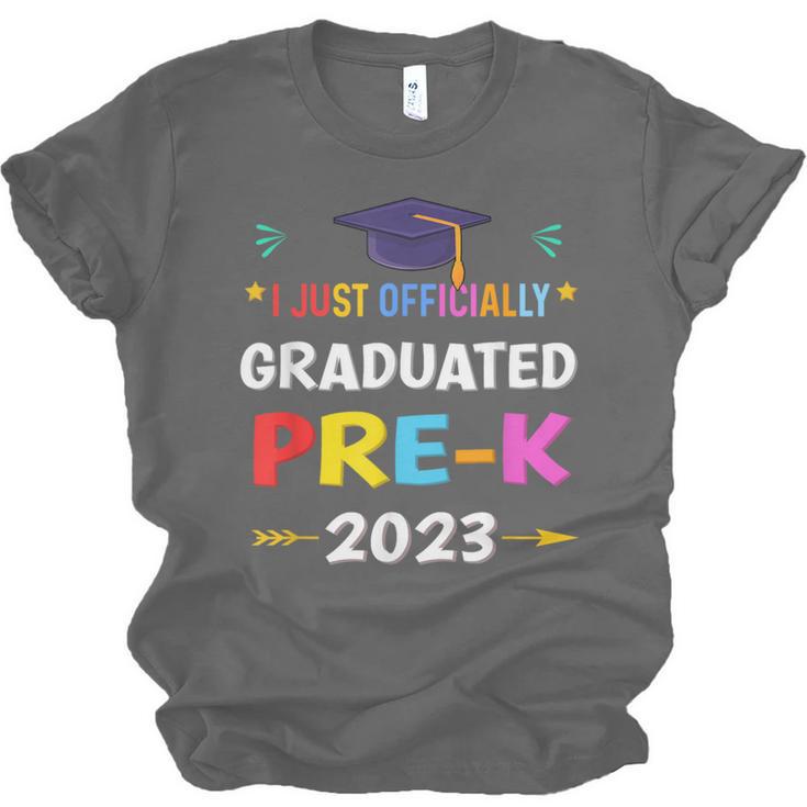 I Officially Graduated Pre-k Graduation Pre k Class 2023 Kid Unisex Jersey T-Shirt