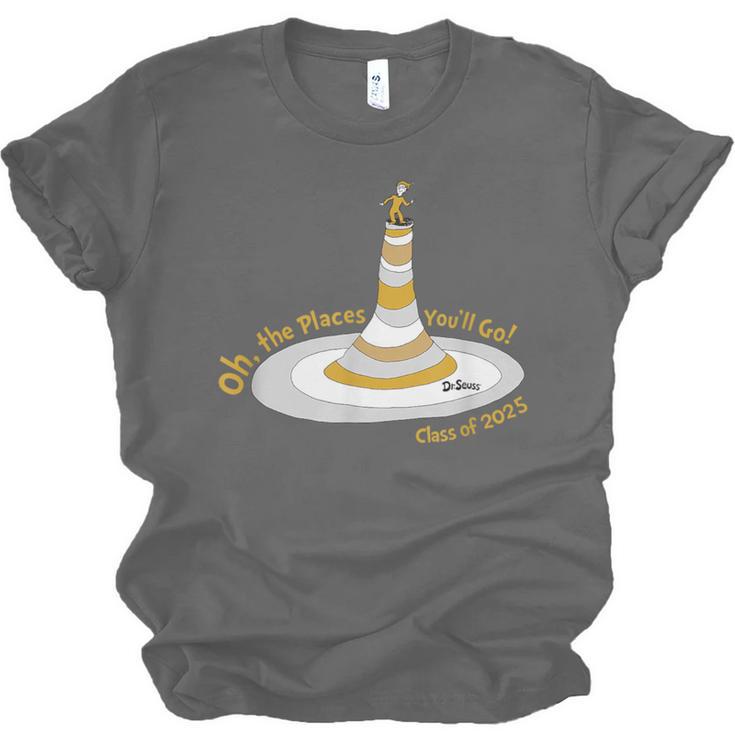 Oh The Places You’Ll Go 2025 Graduation Unisex Jersey T-Shirt