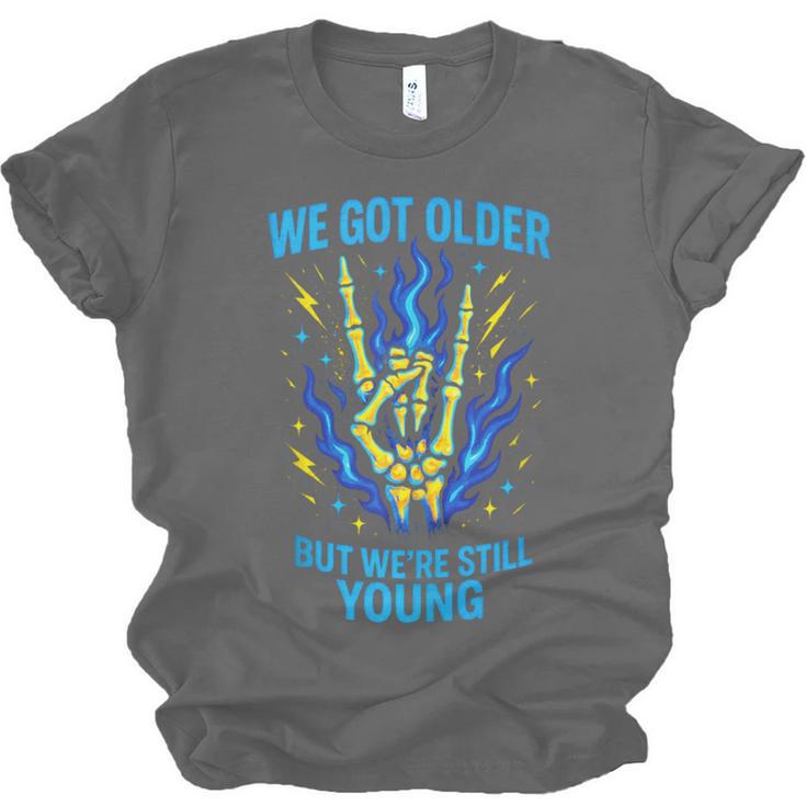 We Got Older Emo Punk Rock Nostalgia Unisex Jersey T-Shirt