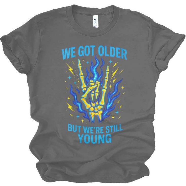 We Got Older Emo Punk Rock Nostalgia Unisex Jersey T-Shirt