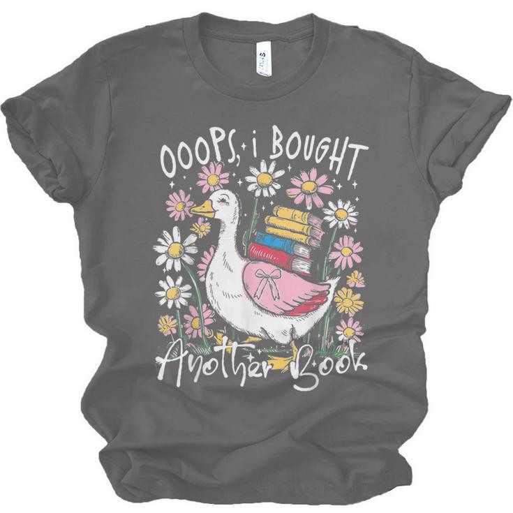 Oops I Bought Another Book Goose Bookish Unisex Jersey T-Shirt Oops I Bought Another Book Goose Bookish Unisex Jersey T-Shirt
