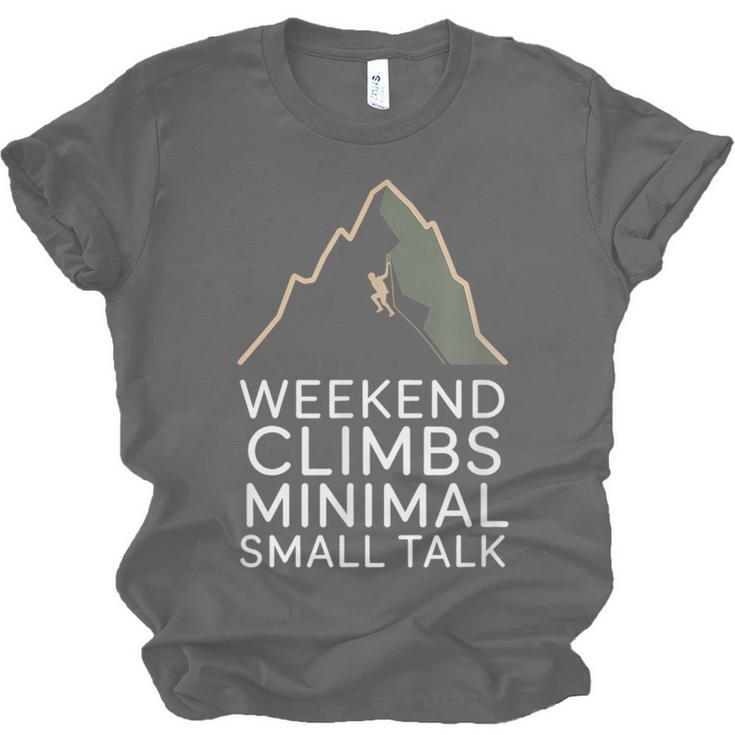 Outdoor Introvert Vibes Weekend Climber Unisex Jersey T-Shirt Outdoor Introvert Vibes Weekend Climber Unisex Jersey T-Shirt