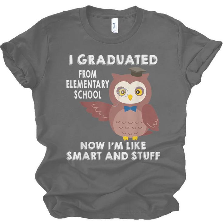 Owl Elementary Graduation Shirt-6th Grade Graduation Unisex Jersey T-Shirt