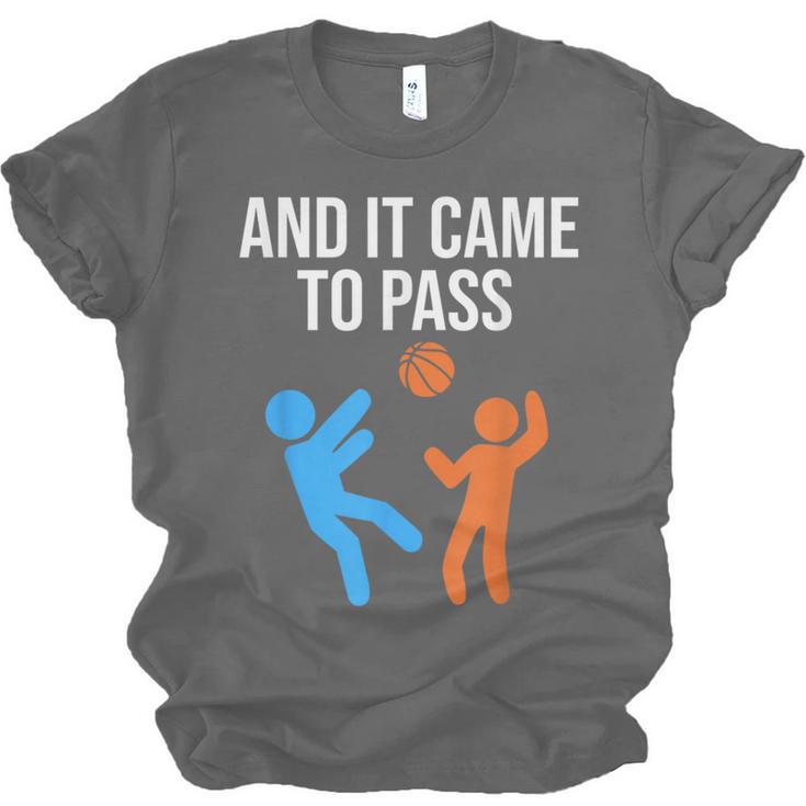 And It Came To Pass Book Of Mormon LDS Missionary Unisex Jersey T-Shirt And It Came To Pass Book Of Mormon LDS Missionary Unisex Jersey T-Shirt