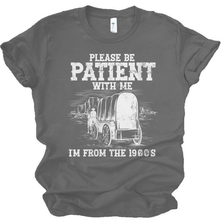 Patient With Me I'm From The 1900s Oregon Vintage Unisex Jersey T-Shirt