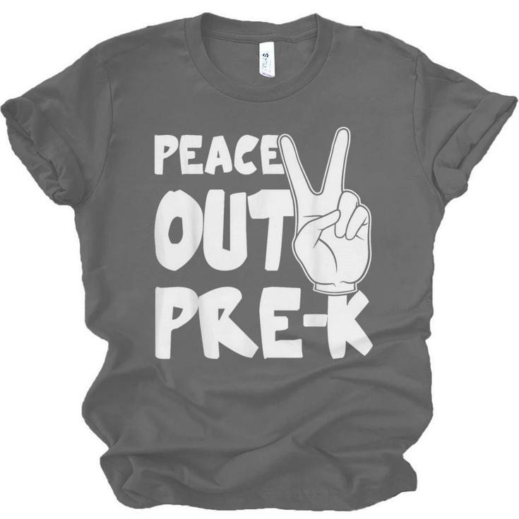 Peace Out Pre-K Great Class Of 2019 Graduation T-Shirt Unisex Jersey T-Shirt