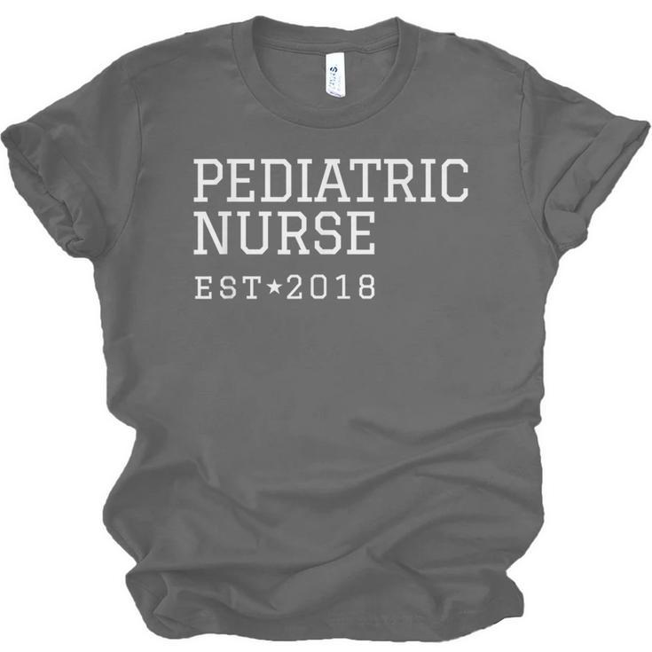 Pediatric Nurse 2018 Graduation RN Nurse Idea Unisex Jersey T-Shirt