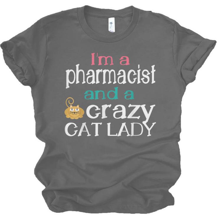 Pharmacist Cat Lady PharmD Women Graduation Unisex Jersey T-Shirt