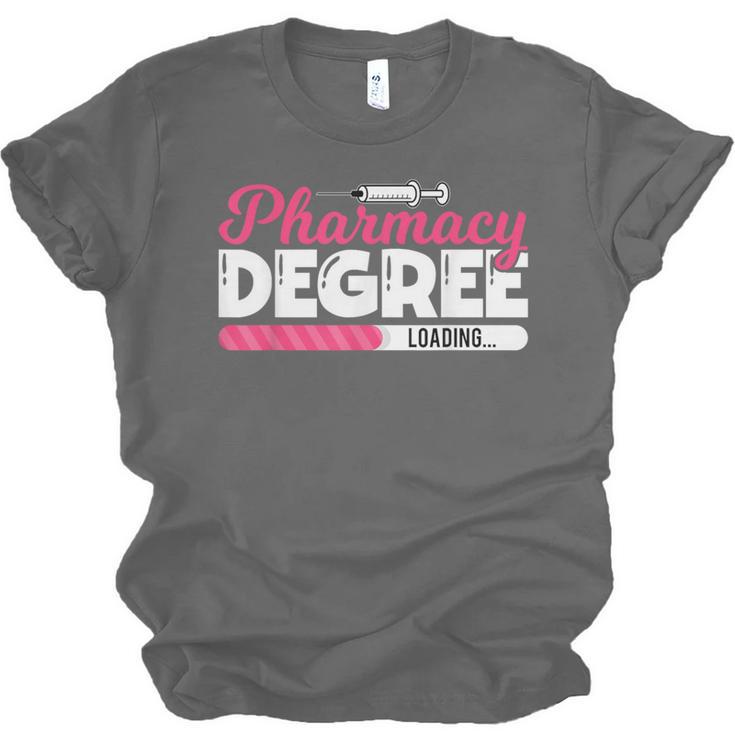 Pharmacy Degree Loading Future Pharmacist Graduation Unisex Jersey T-Shirt