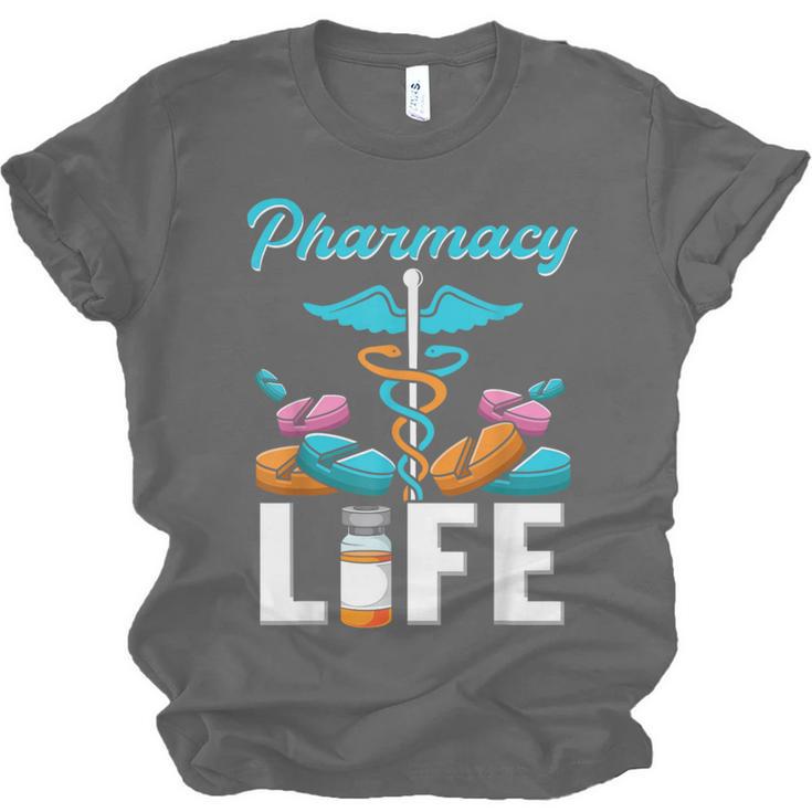 Pharmacy Life Pharmacist Chemist Student PharmD Graduation Unisex Jersey T-Shirt