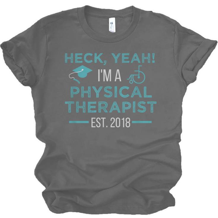 Physical Therapy Graduation Shirt PT Student DPT Grad Unisex Jersey T-Shirt
