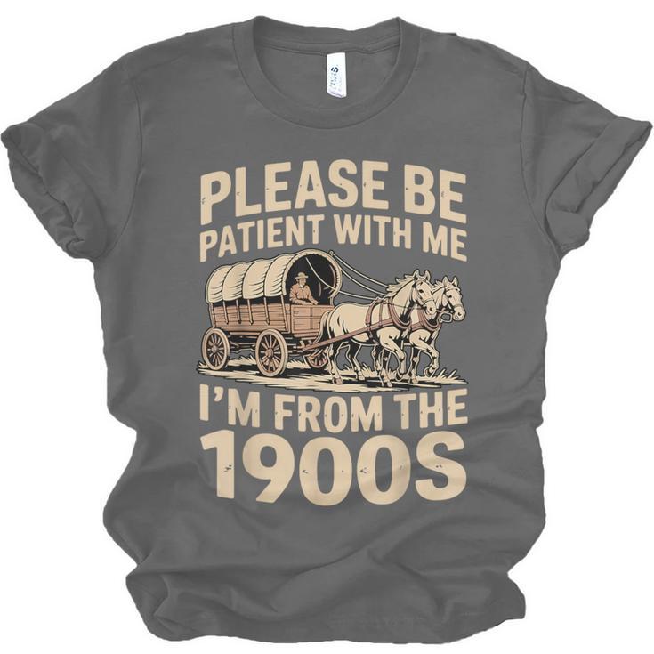 Please Be Patient With My I'm From The 1900s Retired Unisex Jersey T-Shirt