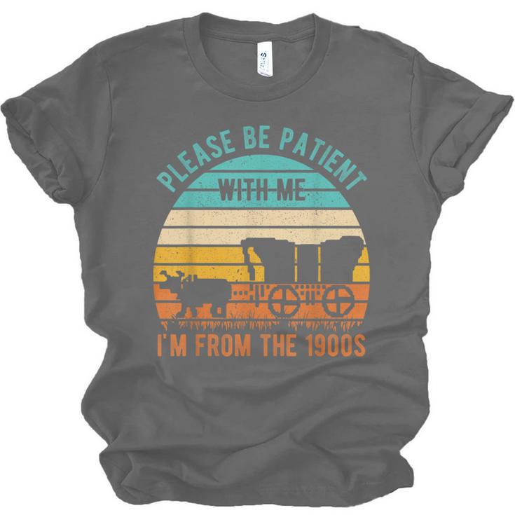 PLEASE BE PATIENT I'M FROM THE 1900s Vintage 1900s 90s Unisex Jersey T-Shirt