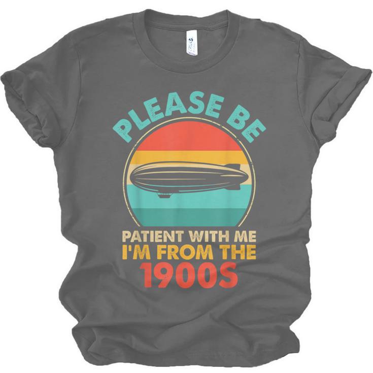 Please Be Patient I'm From The 1900s Vintage Zeppelin Unisex Jersey T-Shirt