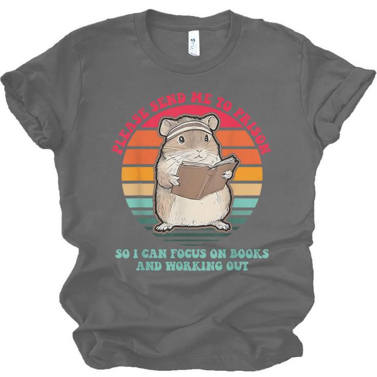Please Send Me To Prison So I Can Focus On Books Unisex Jersey T-Shirt Please Send Me To Prison So I Can Focus On Books Unisex Jersey T-Shirt