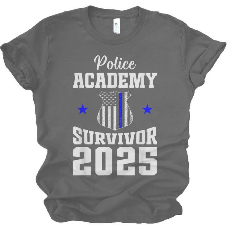 Police Academy Survivor 2025 Graduation Police School Unisex Jersey T-Shirt