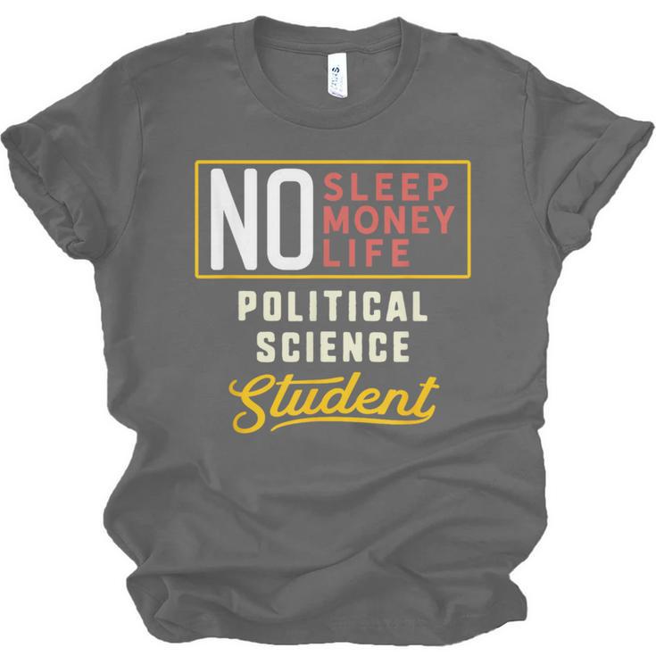 Political Science Major Student Shirt Graduation Unisex Jersey T-Shirt