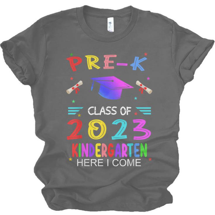 Pre-k Graduation Pre Kindergarten Class Of 2023 Boys Girls Unisex Jersey T-Shirt
