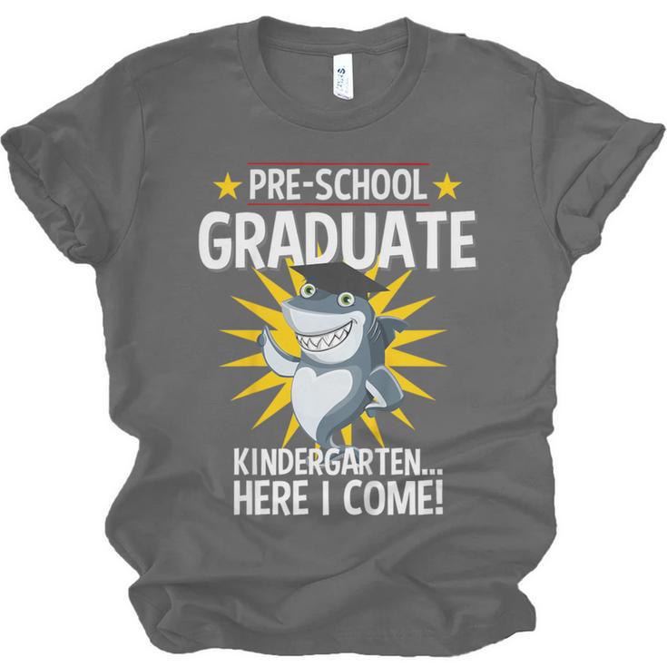 Pre K Graduation Shirts Shark Grad Toddler Unisex Jersey T-Shirt