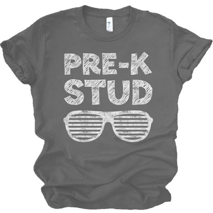 Pre-K Stud Shirt Boy Girl PreK Back To School Graduation Unisex Jersey T-Shirt