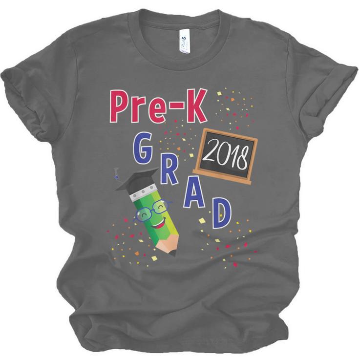 Pre Kindergarten Graduation 2018 Fun Graduate Shirt For Kids Unisex Jersey T-Shirt