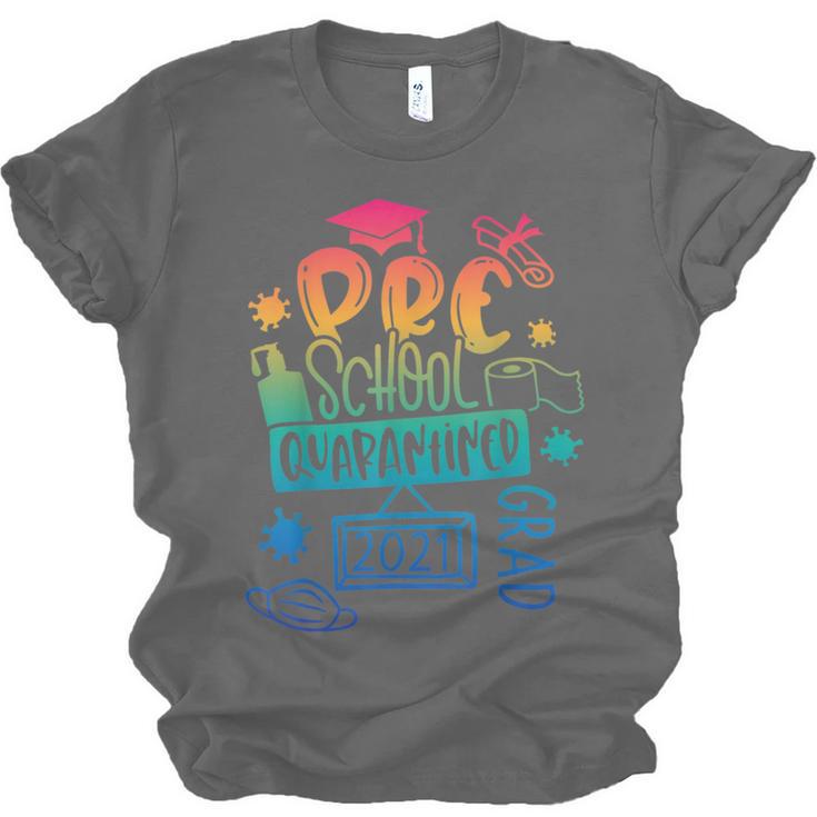 Preschool 2021 Graduate Prek Quarantine Preschool Graduation Unisex Jersey T-Shirt