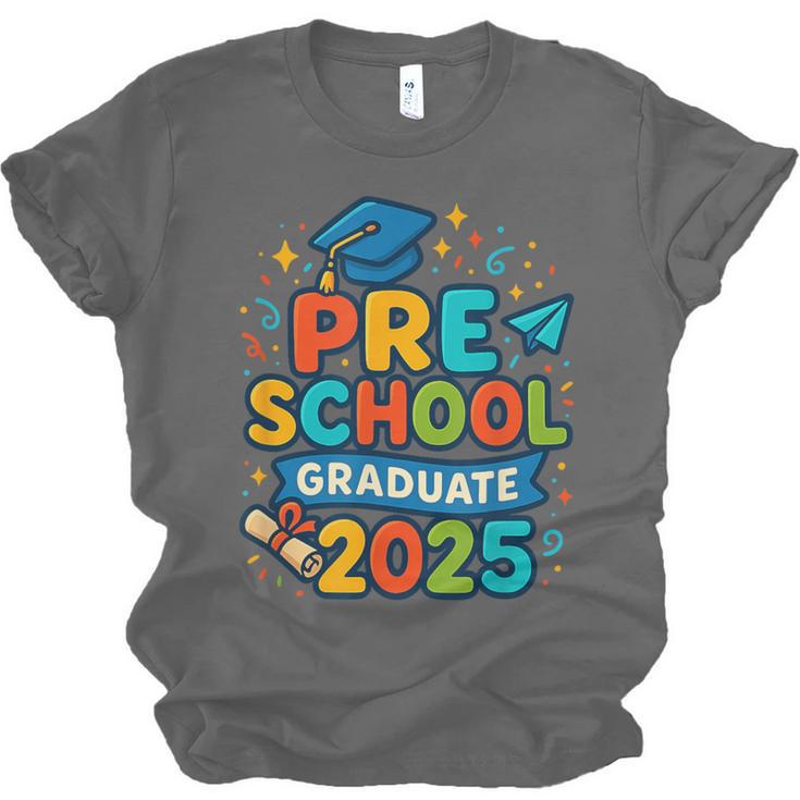 Preschool Graduation 2025 Pre-k Graduate Kids Boys Girls Unisex Jersey T-Shirt