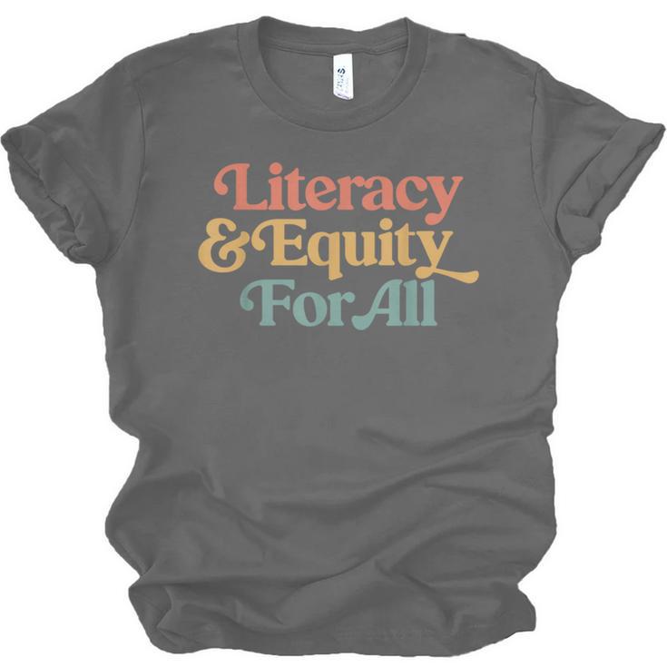 Protect Libraries Banned Books Literacy And Equity For All Unisex Jersey T-Shirt