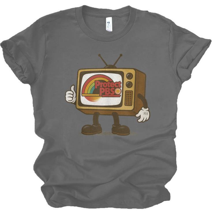 Protect PBS 80s Nostalgia Television Shirt Unisex Jersey T-Shirt Protect PBS 80s Nostalgia Television Shirt Unisex Jersey T-Shirt