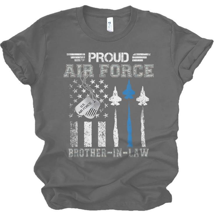 Proud Air Force Brother-In-Law US Air Force Graduation Unisex Jersey T-Shirt