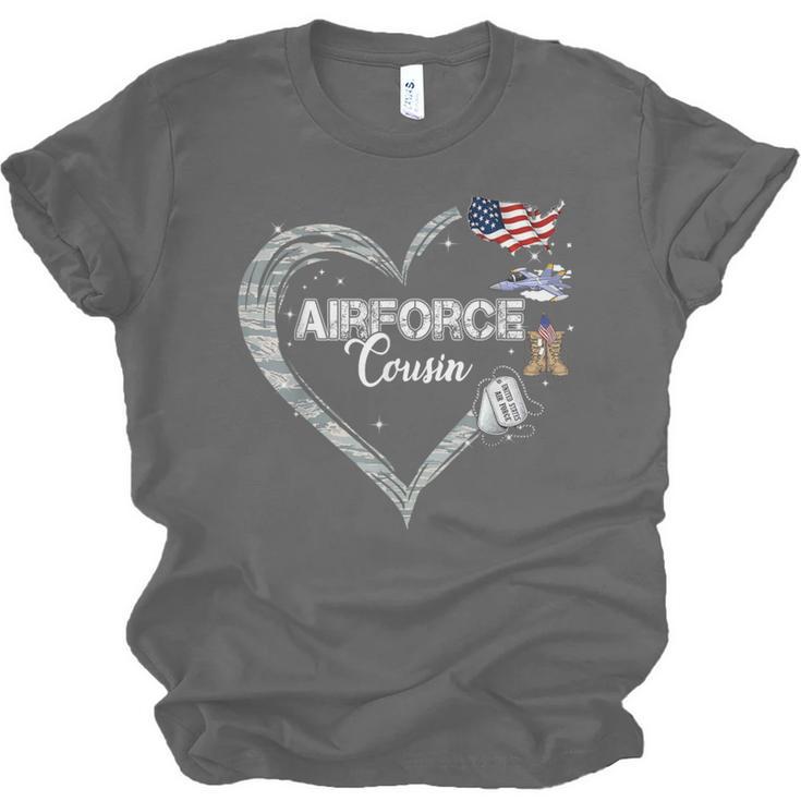Proud Air Force Cousin Air Force Graduation Cousin USAF Unisex Jersey T-Shirt