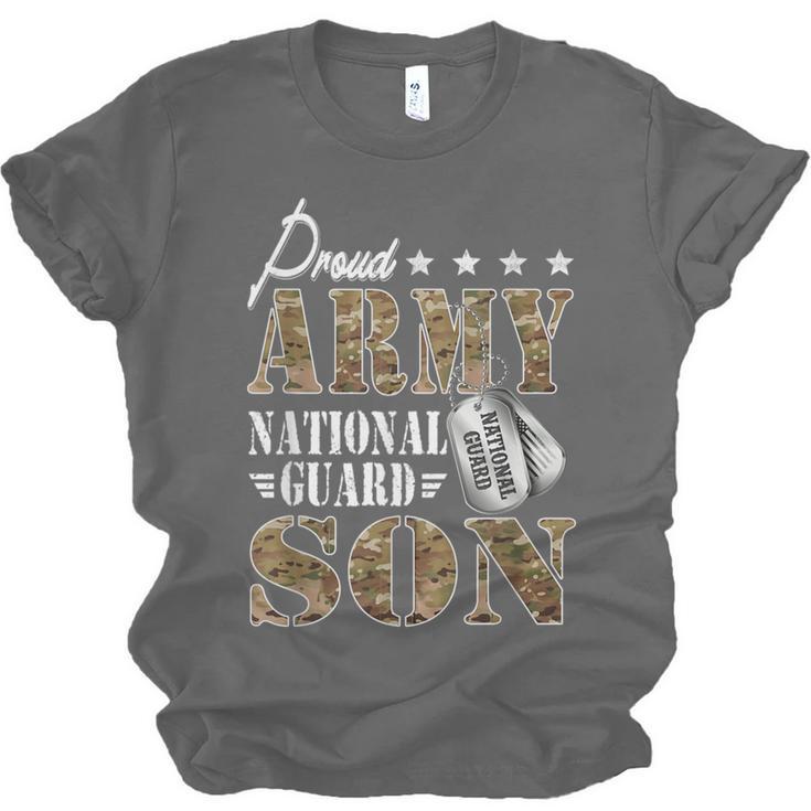 Proud Army National Guard Son National Guard Graduation Unisex Jersey T-Shirt