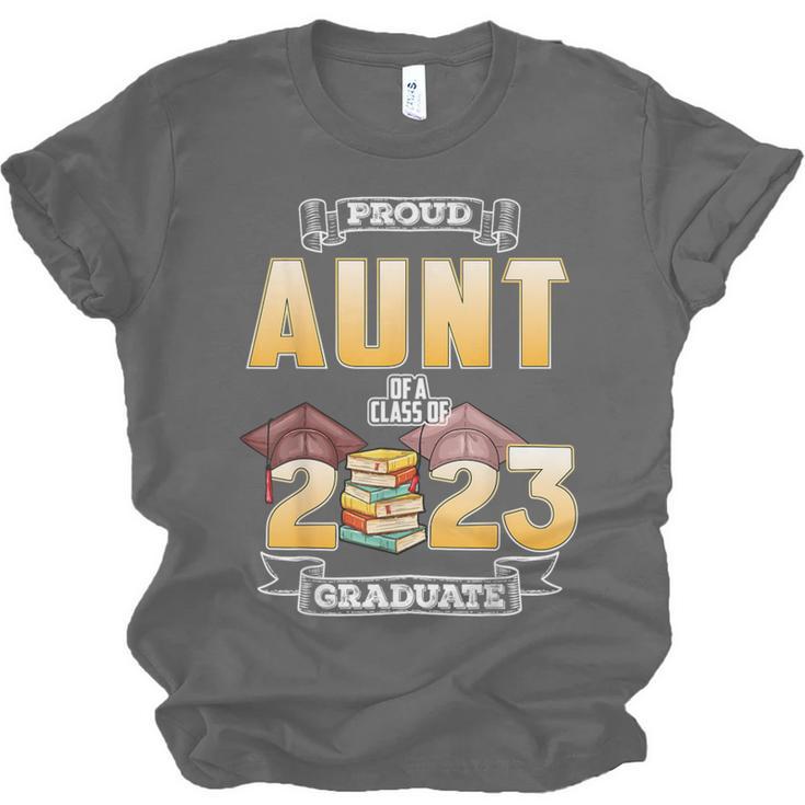 Proud Aunt Of A Class Of 2023 Graduate Graduation Women Unisex Jersey T-Shirt