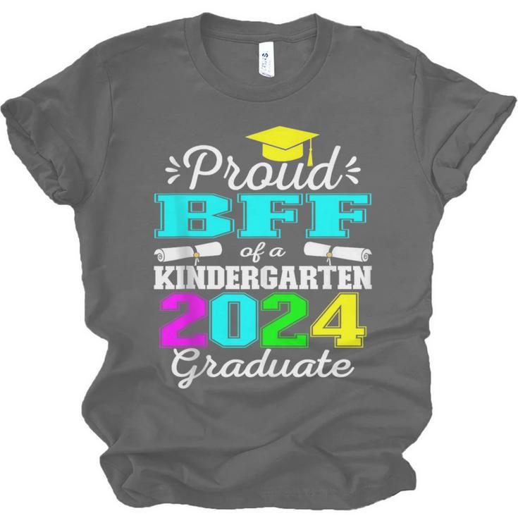 Proud Bff Of Kindergarten Graduate 2024 Graduation Bff Unisex Jersey T-Shirt