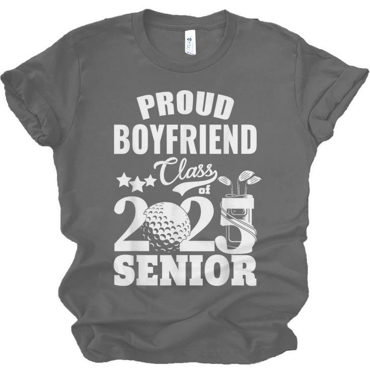 Proud Boyfriend Class Of 2025 Graduation Senior 2025 Golf Unisex Jersey T-Shirt