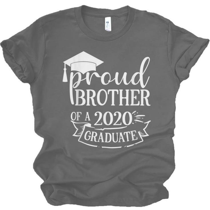 Proud Brother Of a 2020 Graduate Graduation Class Unisex Jersey T-Shirt