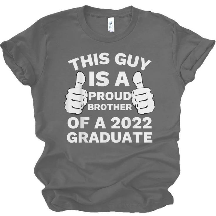 Proud Brother Of 2022 Graduate Class Of 2022 Graduation Unisex Jersey T-Shirt