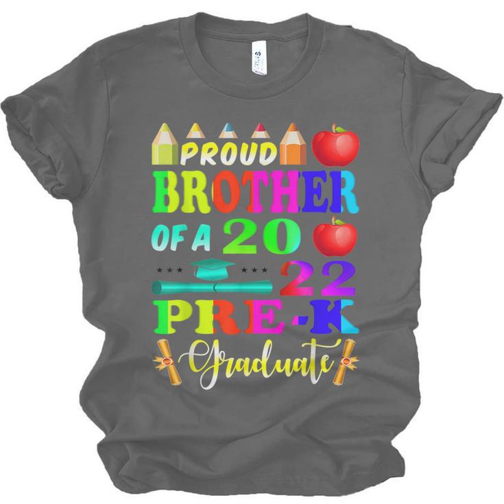 Proud Brother Of 2022 Pre K Graduate Graduation Unisex Jersey T-Shirt
