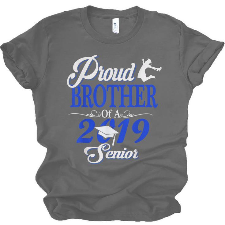 Proud BROTHER Of A Class 2019 Senior Tshirt Graduation Unisex Jersey T-Shirt