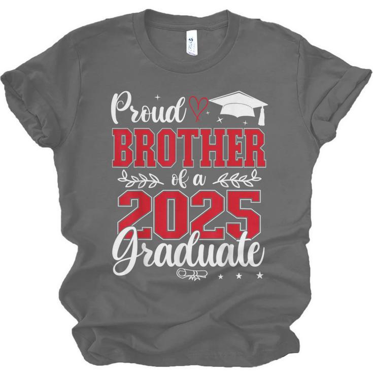 Proud Brother Of A Class Of 2025 Graduate Senior Graduation Unisex Jersey T-Shirt