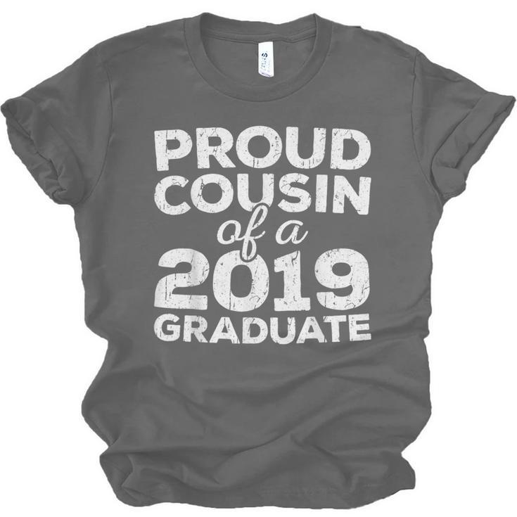 Proud Cousin Of A 2019 Graduate Class Graduation Unisex Jersey T-Shirt