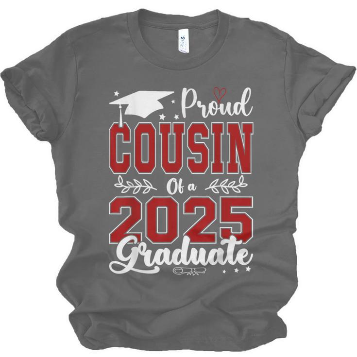 Proud Cousin Of A 2025 Graduate For Graduation Unisex Jersey T-Shirt