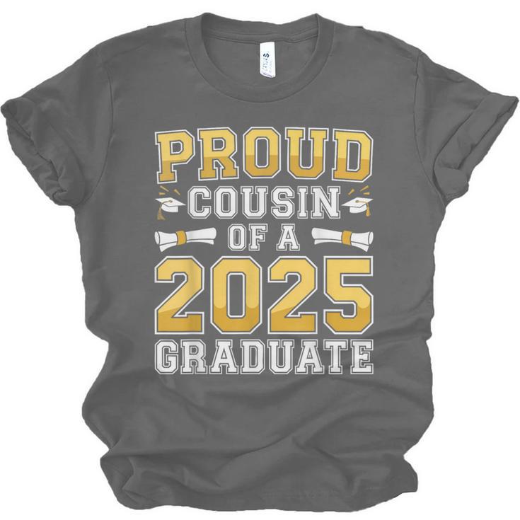 Proud Cousin Of A 2025 Graduate Shirt Class 2025 Graduation Unisex Jersey T-Shirt