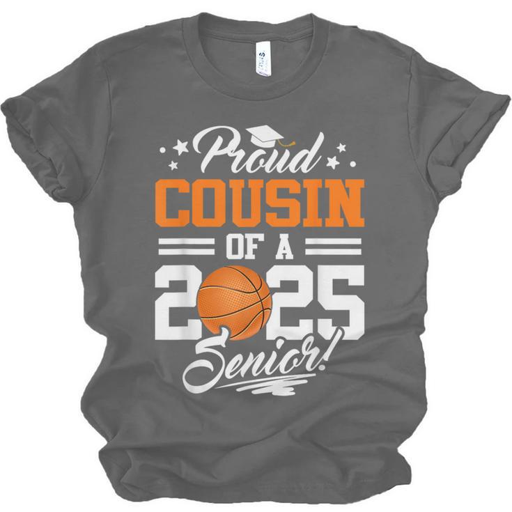 Proud Cousin Of A 2025 Senior Basketball Graduation Unisex Jersey T-Shirt