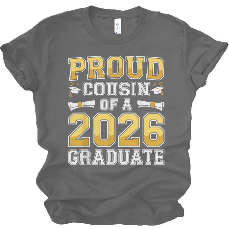 Proud Cousin Of A 2026 Graduate Shirt Class 2026 Graduation Unisex Jersey T-Shirt