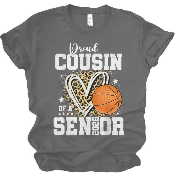 Proud Cousin Of A 2026 Senior Basketball Graduation Leopard Unisex Jersey T-Shirt