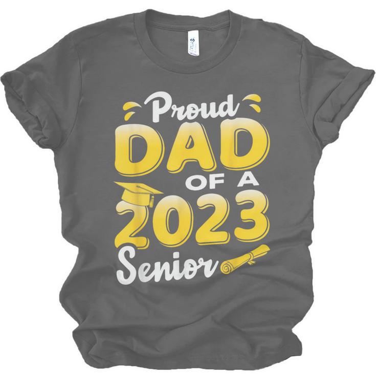 Proud Dad Of A 2023 Senior Graduation Unisex Jersey T-Shirt