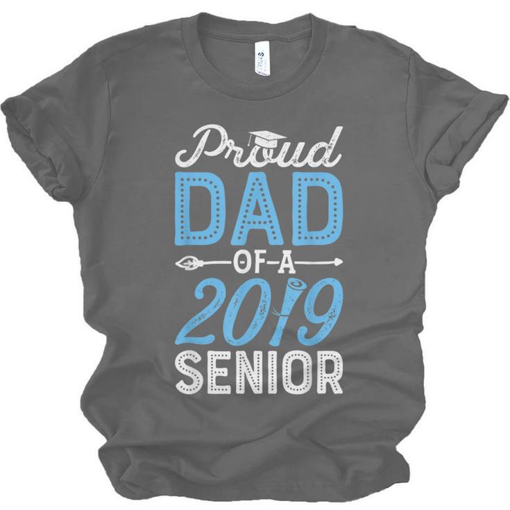 Proud Dad Of A Class 2019 SeniorShirt Graduation Unisex Jersey T-Shirt