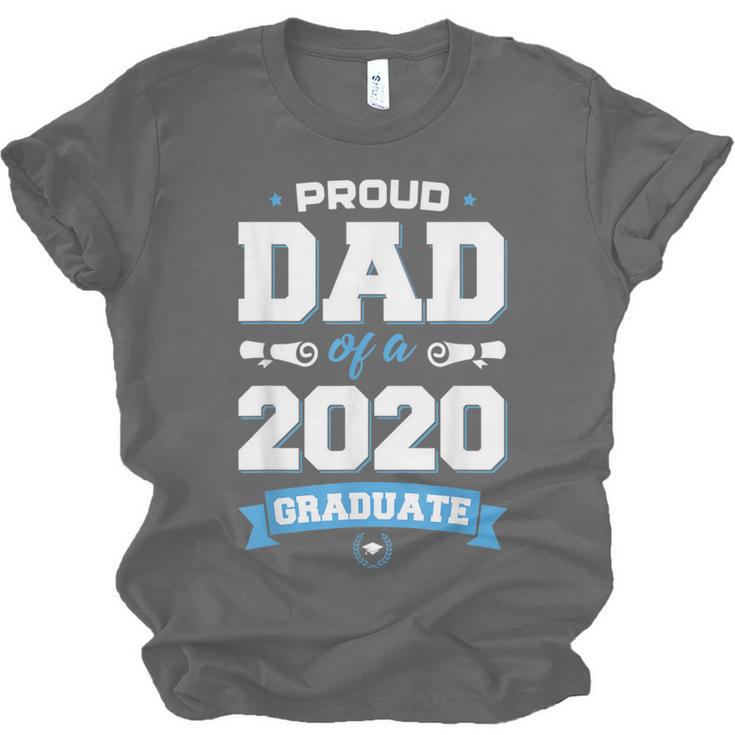 Proud Dad Of A Class Of 2020 Graduate TShirt Graduation Unisex Jersey T-Shirt