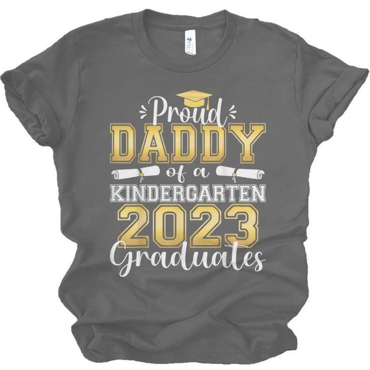 Proud Daddy Of Kindergarten Graduate 2023 Graduation Daddy Unisex Jersey T-Shirt